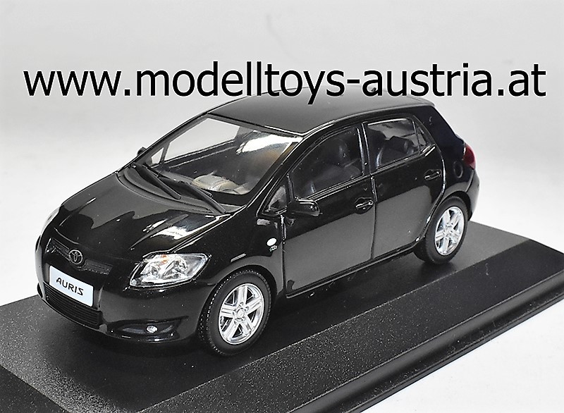 Toyota Auris 5 türig 2006 - 2010 schwarz 1:43 Toyota Auris 5 türig 2006 - 2010 schwarz 1:43